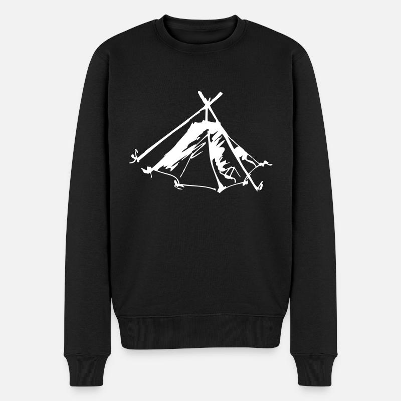 kothe2a - Pull Premium bio Homme - noir