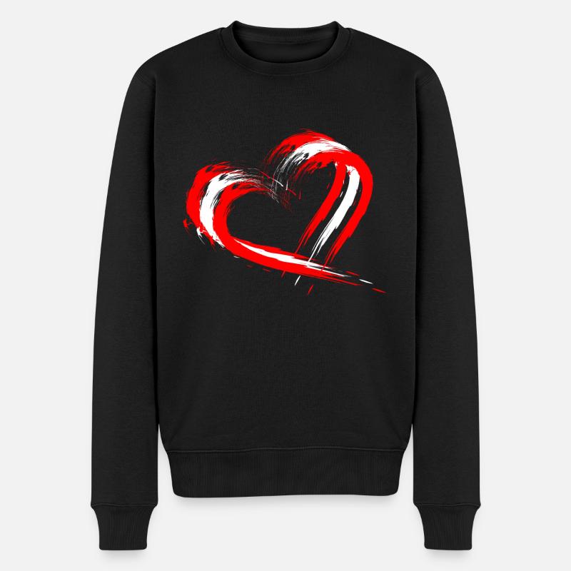 Kanada - Männer Premium Bio Pullover - Schwarz