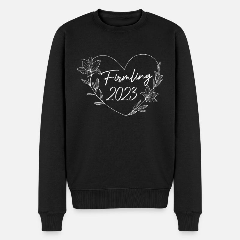 Firmling 2023 Firmung - Männer Premium Bio Pullover - Schwarz