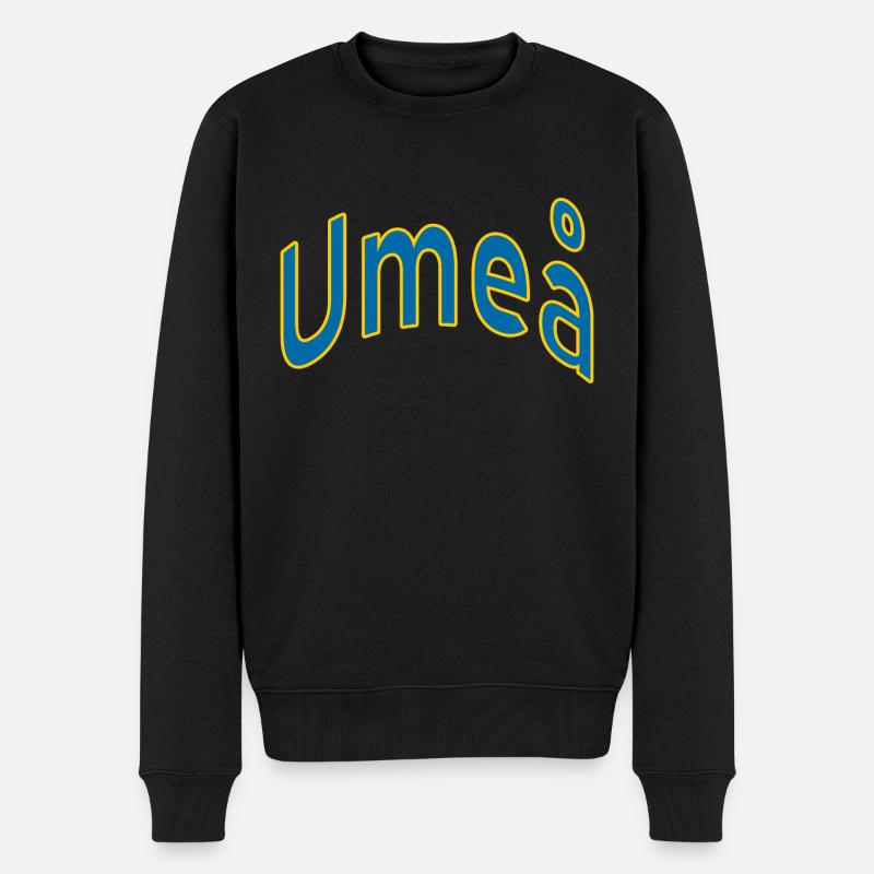 Umeå - Pull Premium bio Homme - noir