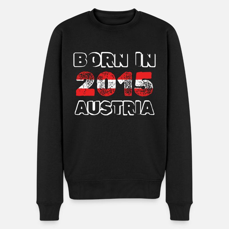 Autriche 2015 - Pull Premium bio Homme - noir