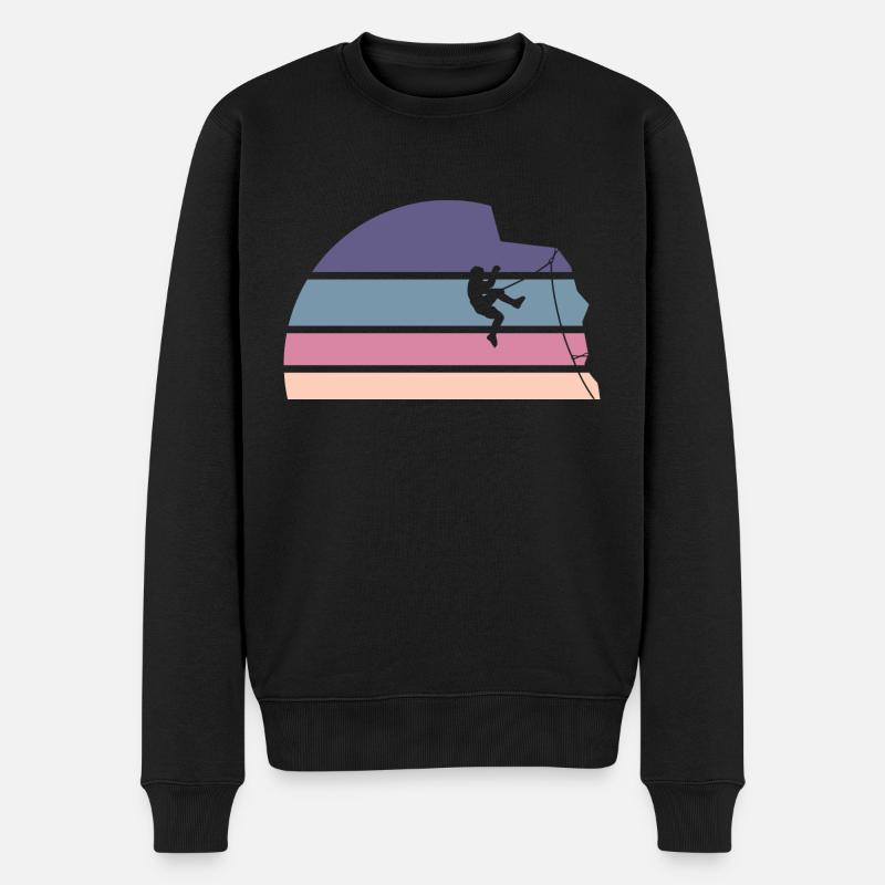 Tomber dans le néant - Pull Premium bio Homme - noir