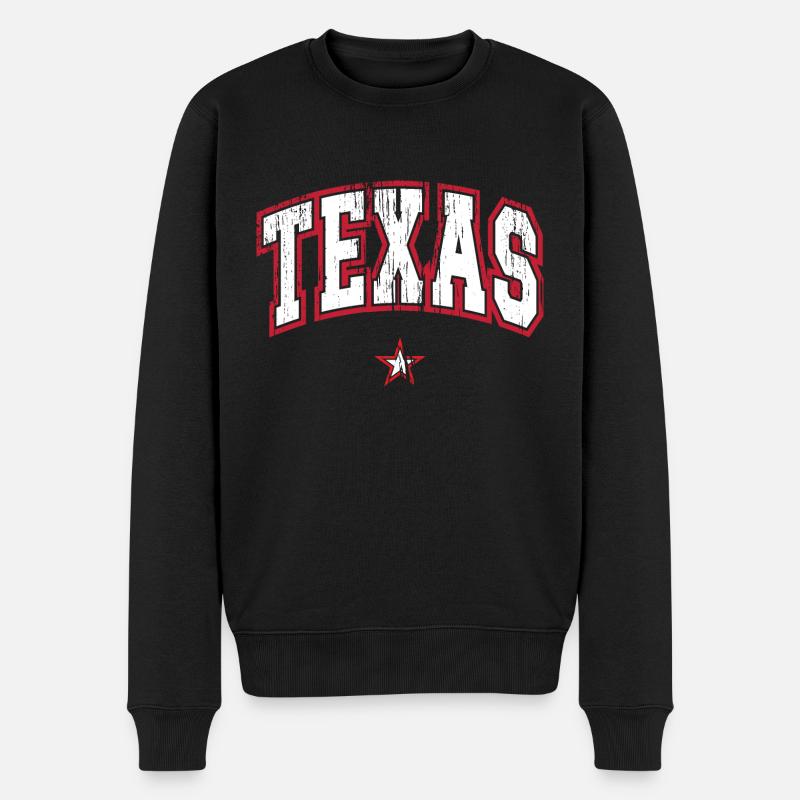 Texas - Pull Premium bio Homme - noir