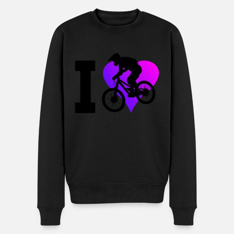 Cyclisme Cyclisme VTT Homme Cyclisme - Pull Premium bio Homme - noir