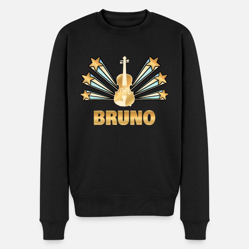 Bruno - Pull Premium bio Homme - noir