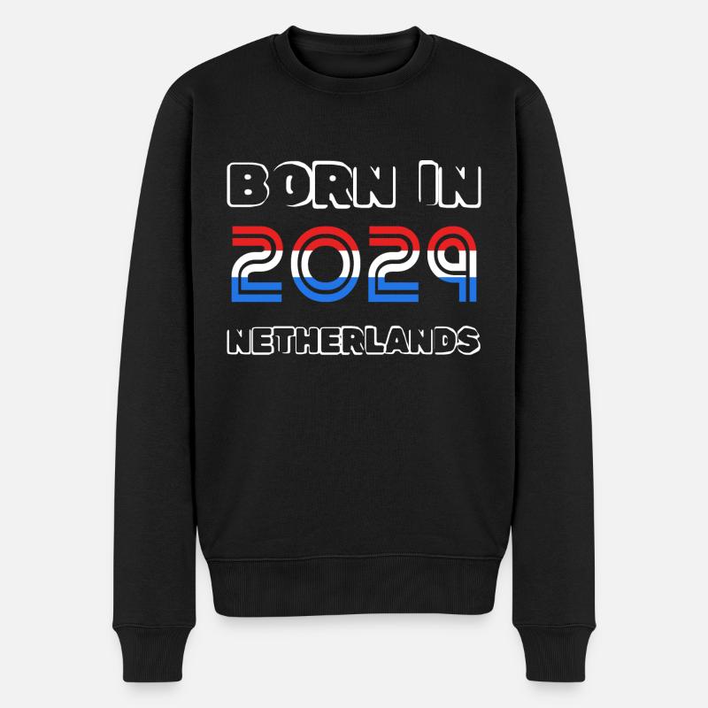 Né en 2029 - Pull Premium bio Homme - noir