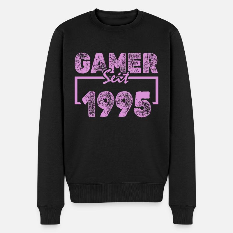 Dactylographie 1995 - Pull Premium bio Homme - noir