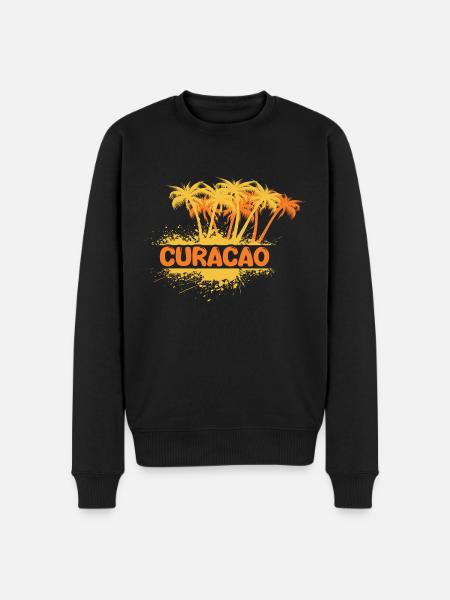 Party Curacao - Men's Premium Organic Jumper - black