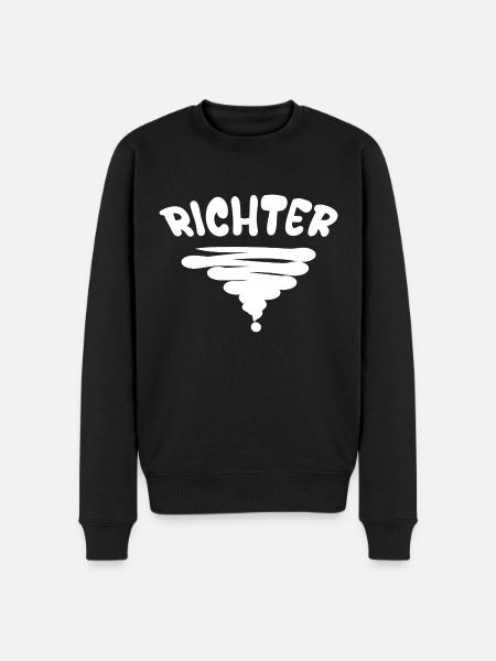 Gift for Judge - Men's Premium Organic Jumper - black