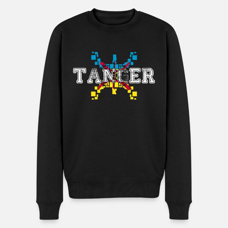 Tanger - Pull Premium bio Homme - noir