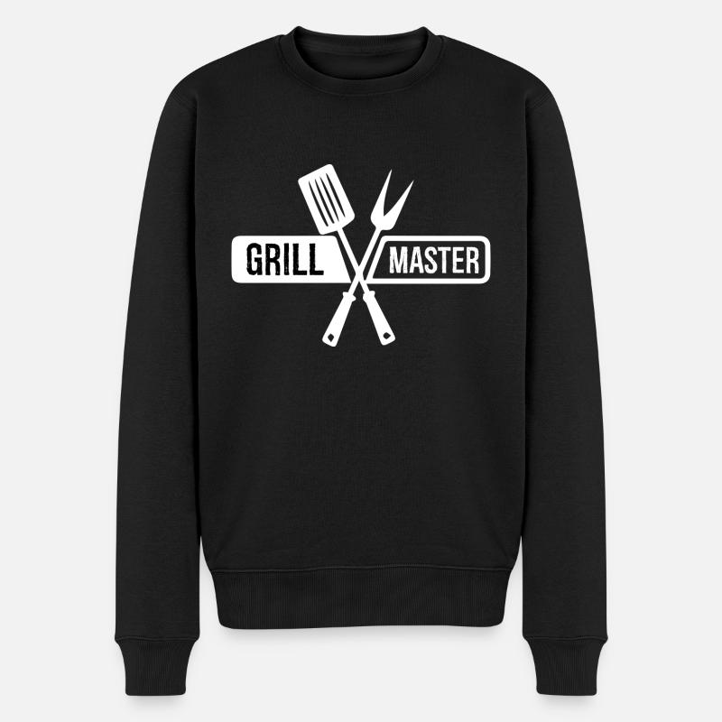 Grill Master - Pull Premium bio Homme - noir