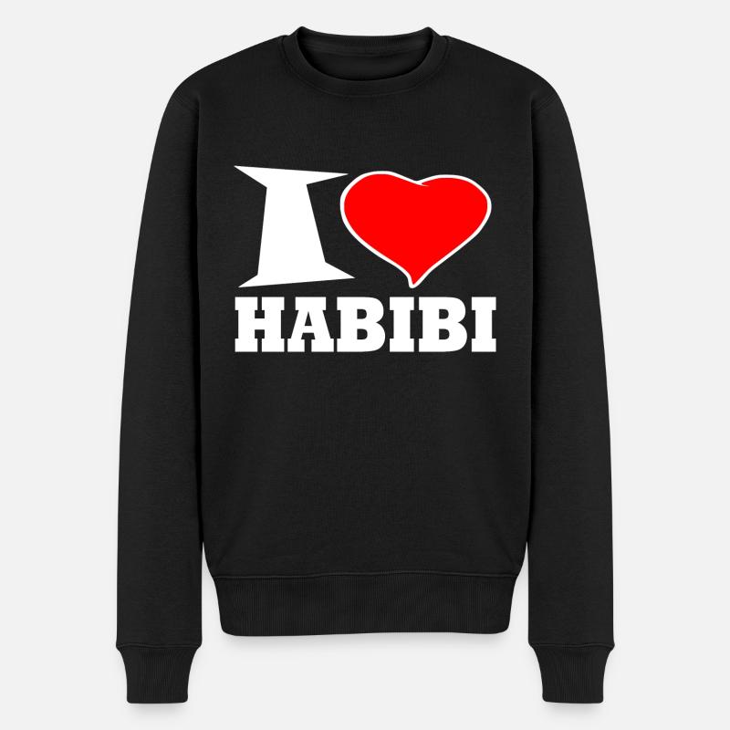 Habibi - Pull Premium bio Homme - noir