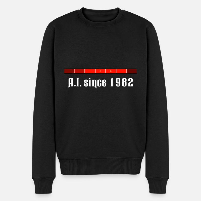 K.I.T.T.AI since 1982 - Pull Premium bio Homme - noir