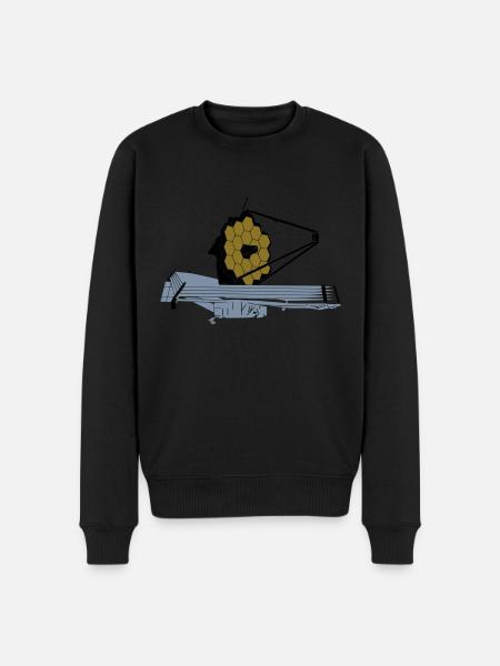 James Webb Space Telescope - Men's Premium Organic Jumper - black