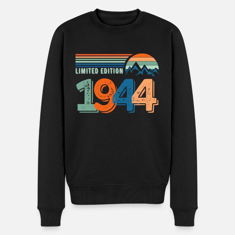 Limited edition 1944 - Pull Premium bio Homme - noir