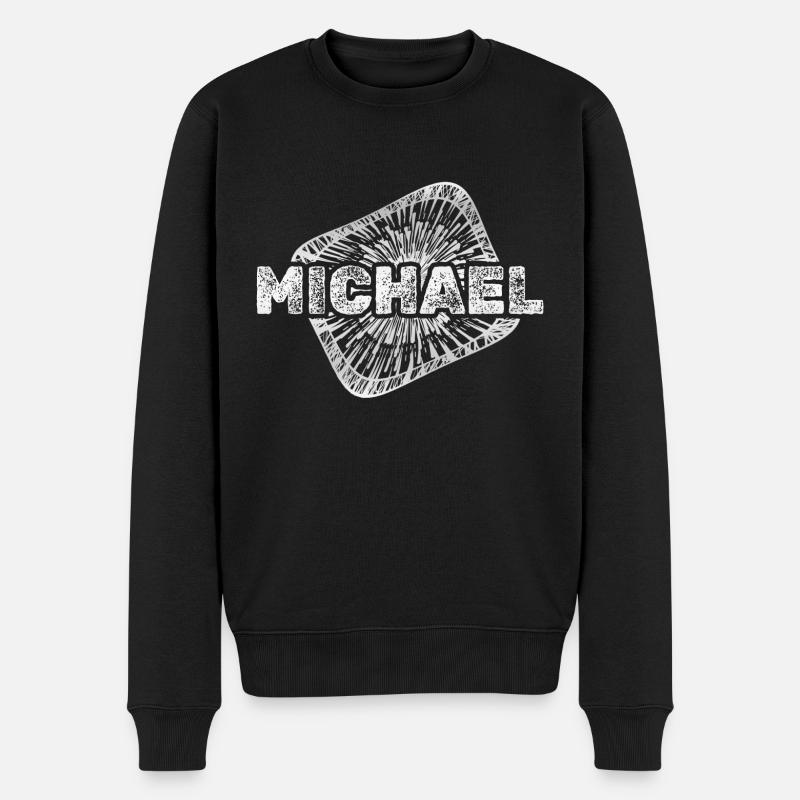 Poussière d’étoile Michael - Pull Premium bio Homme - noir