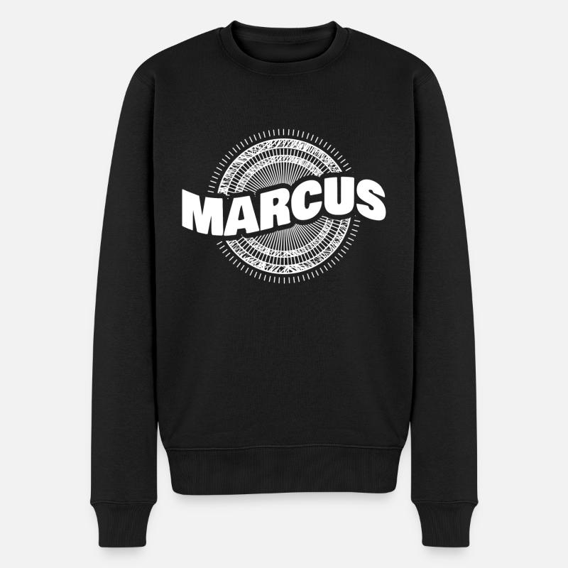 Idée cadeau Marcus - Pull Premium bio Homme - noir