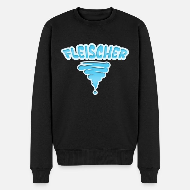 Profession : Boucher - Pull Premium bio Homme - noir