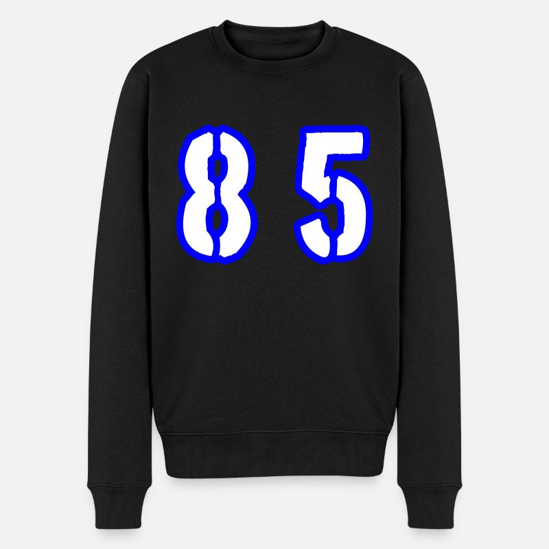 85 Symbole numérique - Pull Premium bio Homme - noir