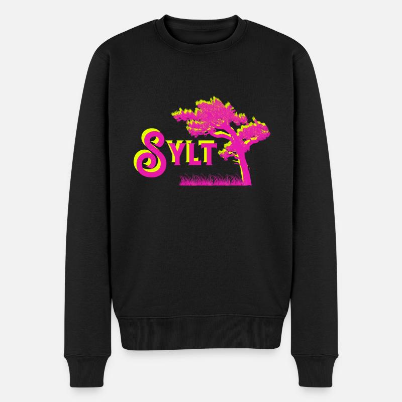 Sylt - Pull Premium bio Homme - noir