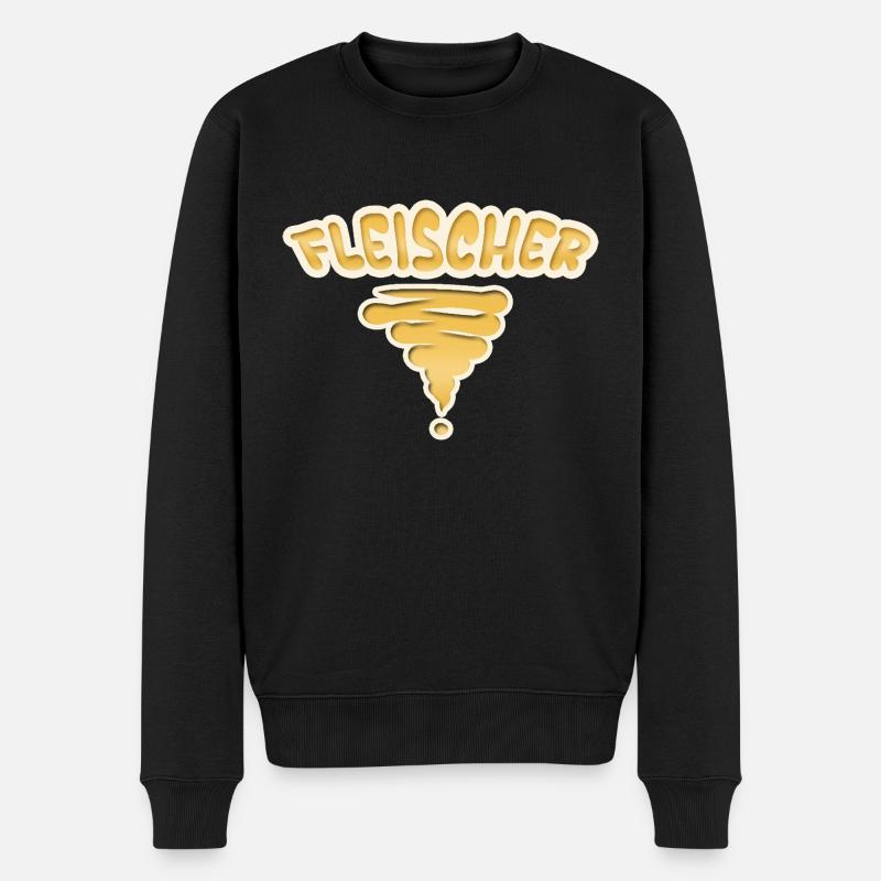 Profession : Boucher - Pull Premium bio Homme - noir