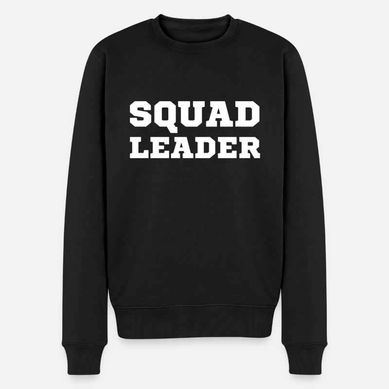 Chef d'équipe - Pull Premium bio Homme - noir