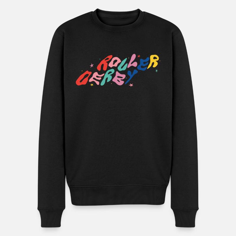 Roller Derby - Pull Premium bio Homme - noir