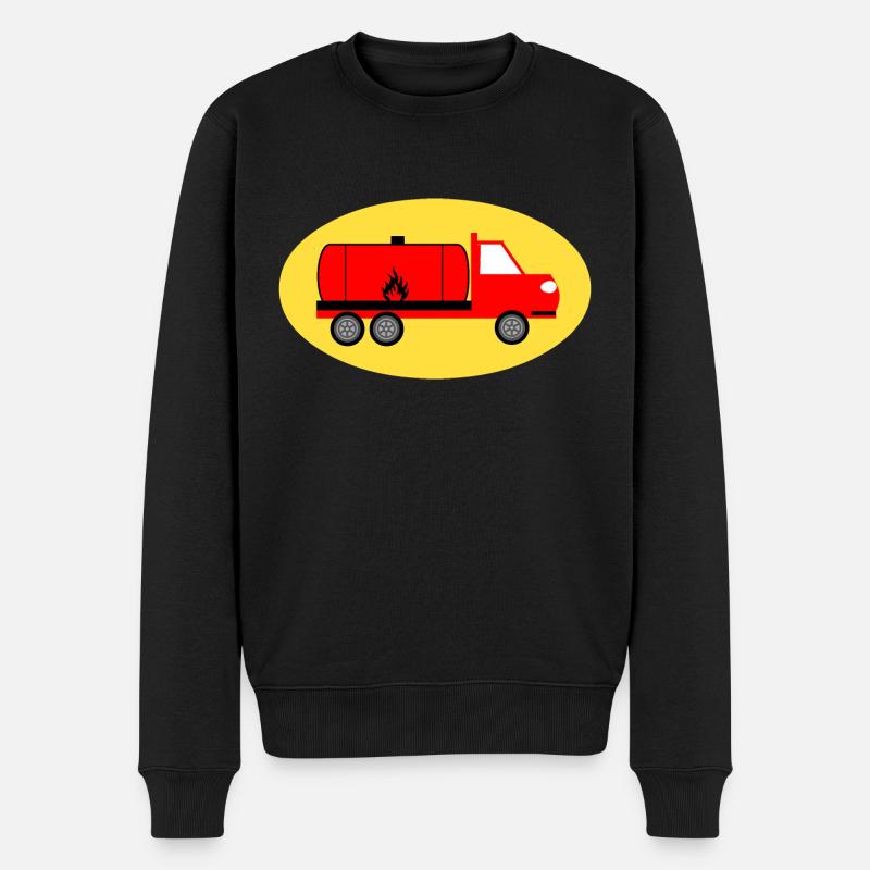 Camion - Pull Premium bio Homme - noir