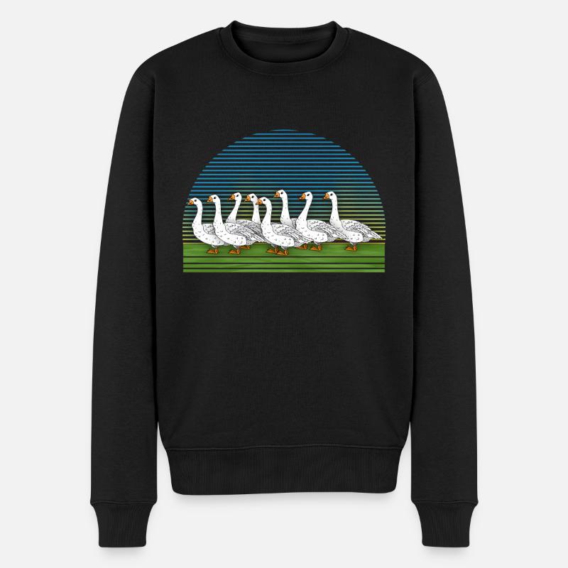 Oies - Pull Premium bio Homme - noir