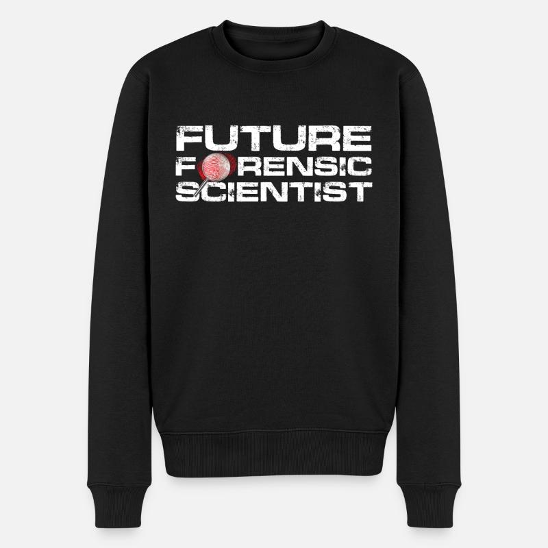 Futur médecin légiste - Pull Premium bio Homme - noir