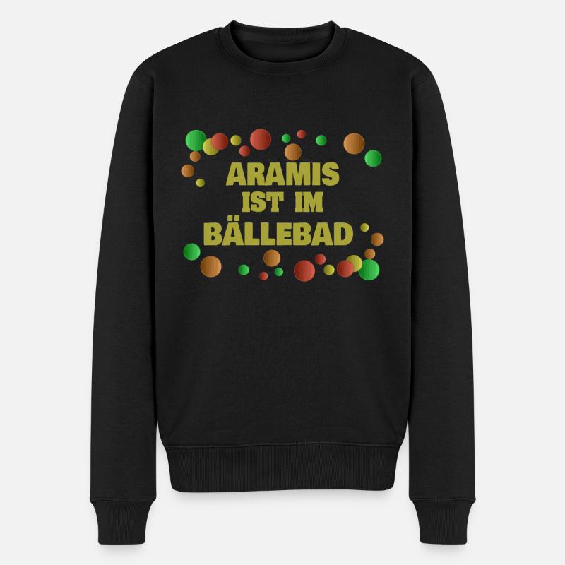 Aramis - Männer Premium Bio Pullover - Schwarz