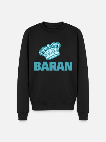 Baran as Baran - Men's Premium Organic Jumper - black