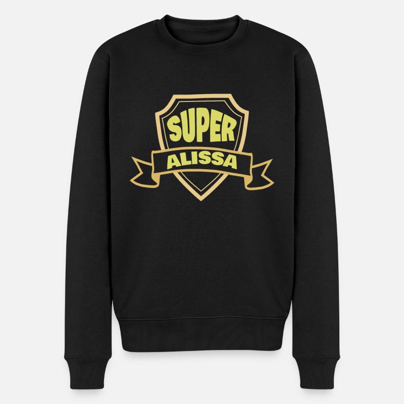 Cadeau pour Alissa - Pull Premium bio Homme - noir