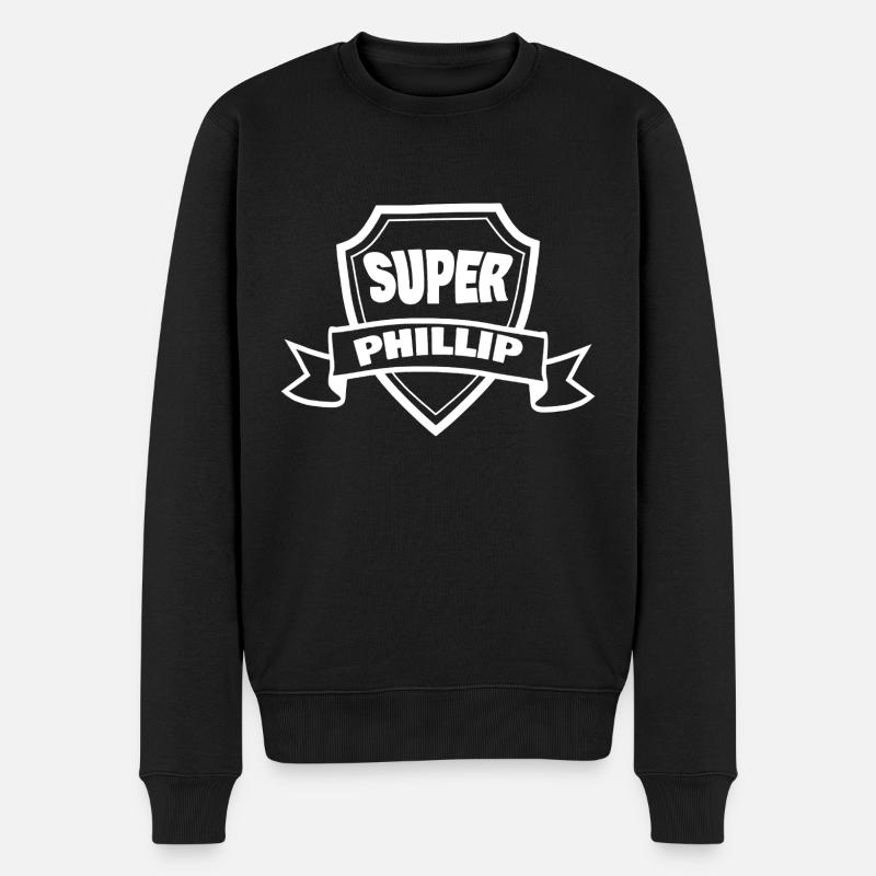 Cadeau pour Phillip - Pull Premium bio Homme - noir