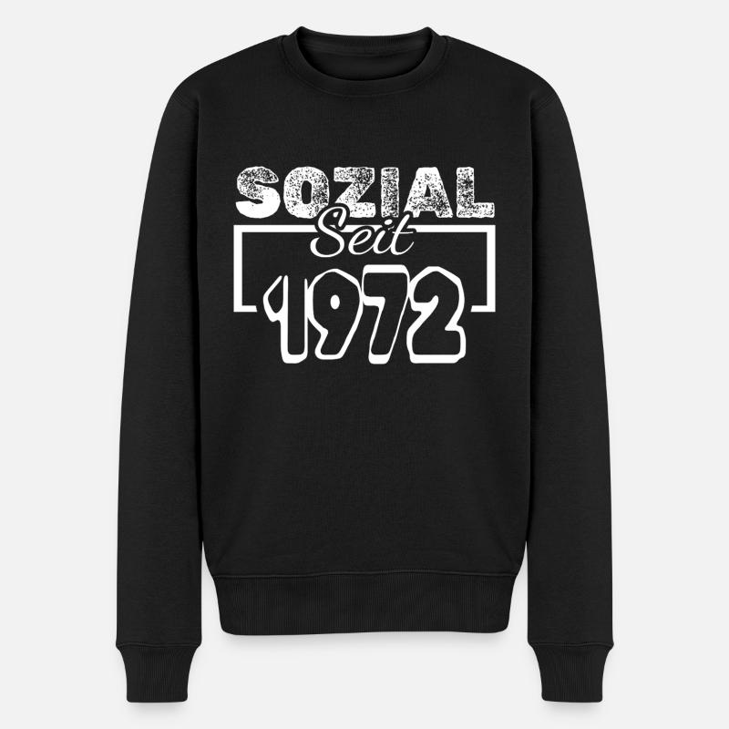 depuis 1972 - Pull Premium bio Homme - noir