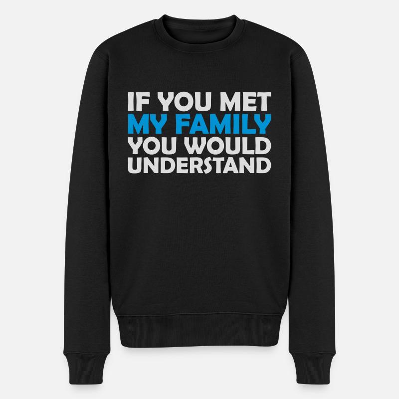 vous comprendriez citation - Pull Premium bio Homme - noir