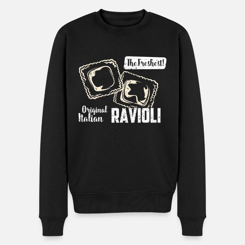 Ravioli - Pull Premium bio Homme - noir