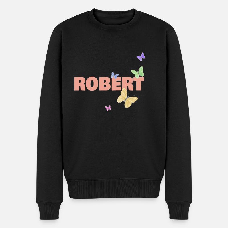 Cadeau pour Robert - Pull Premium bio Homme - noir