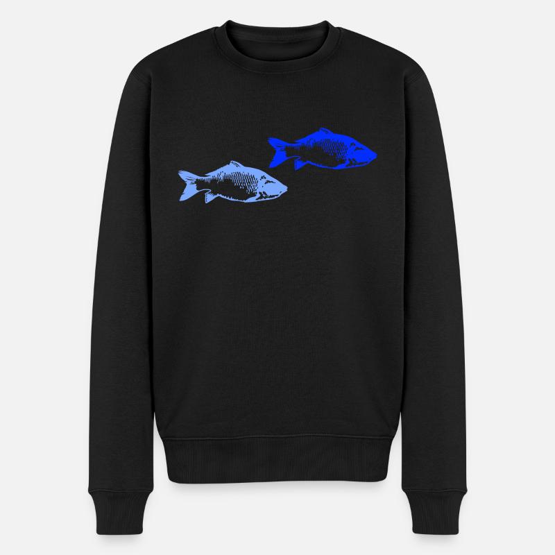 Poissons 2 - Pull Premium bio Homme - noir