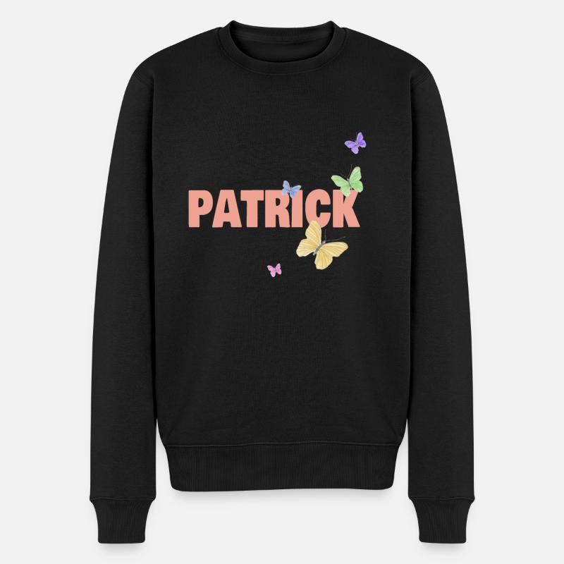 Patrick Patrick - Men's Premium Organic Jumper - black