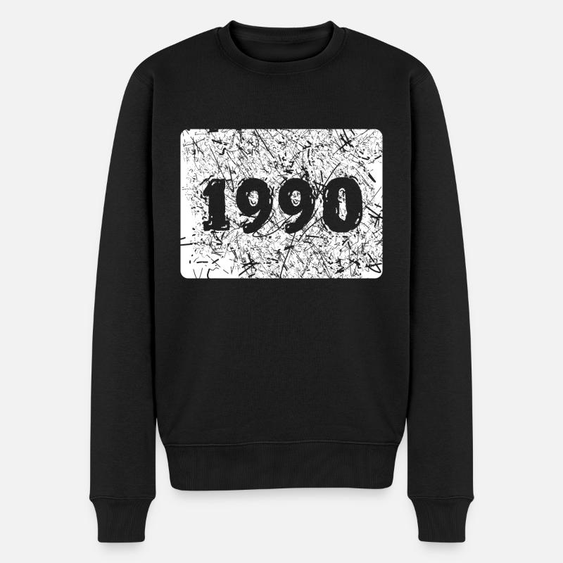 1990 - Pull Premium bio Homme - noir
