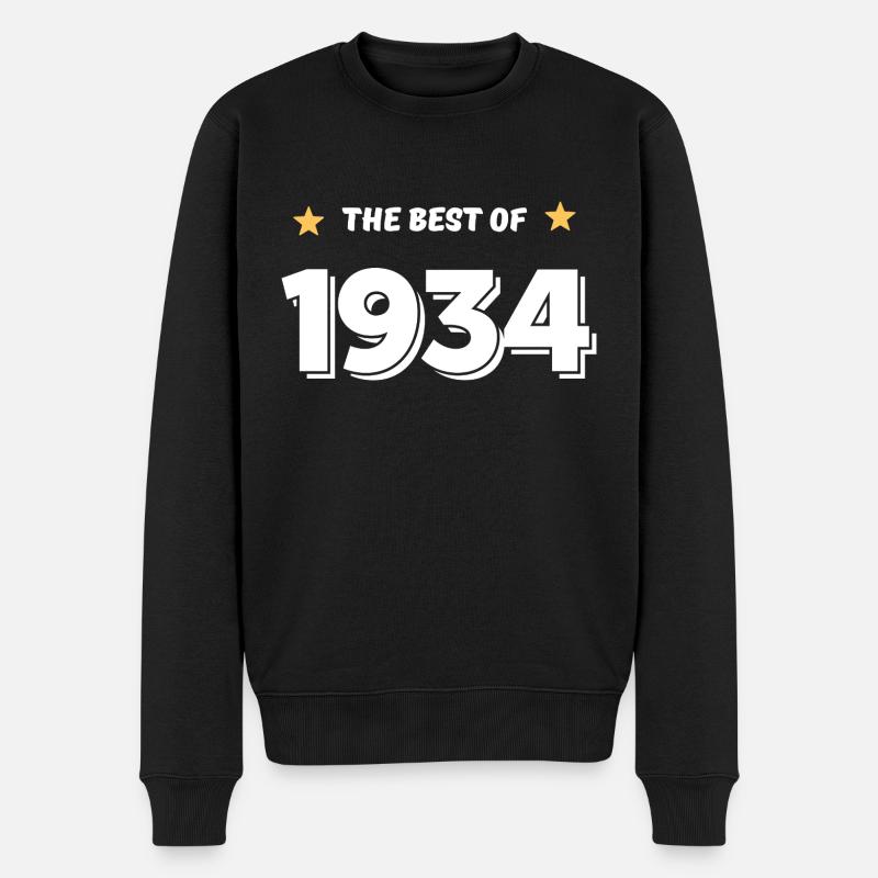 Best of 1934 - Pull Premium bio Homme - noir