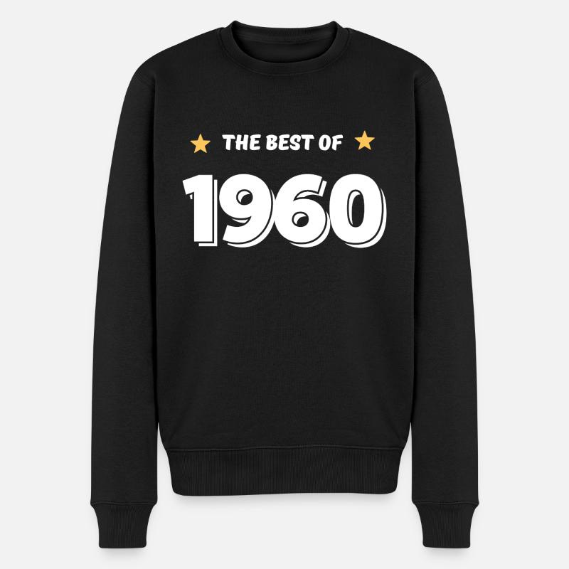 Best of 1960 - Pull Premium bio Homme - noir
