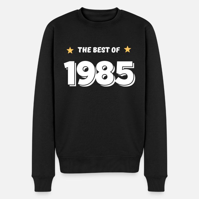 Best of 1985 - Pull Premium bio Homme - noir