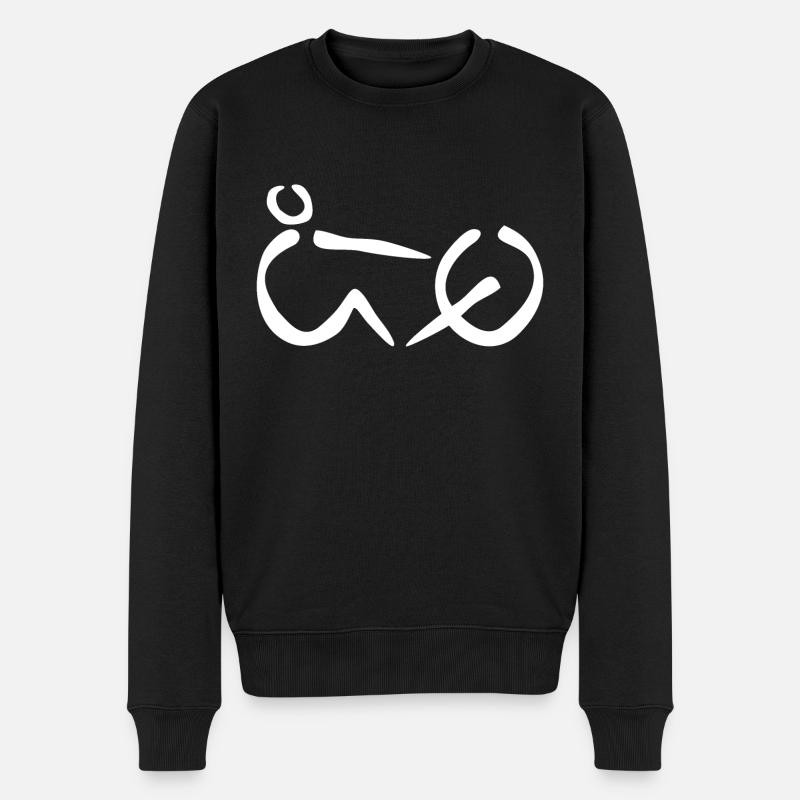 Aviron ERGO LoGO - Pull Premium bio Homme - noir