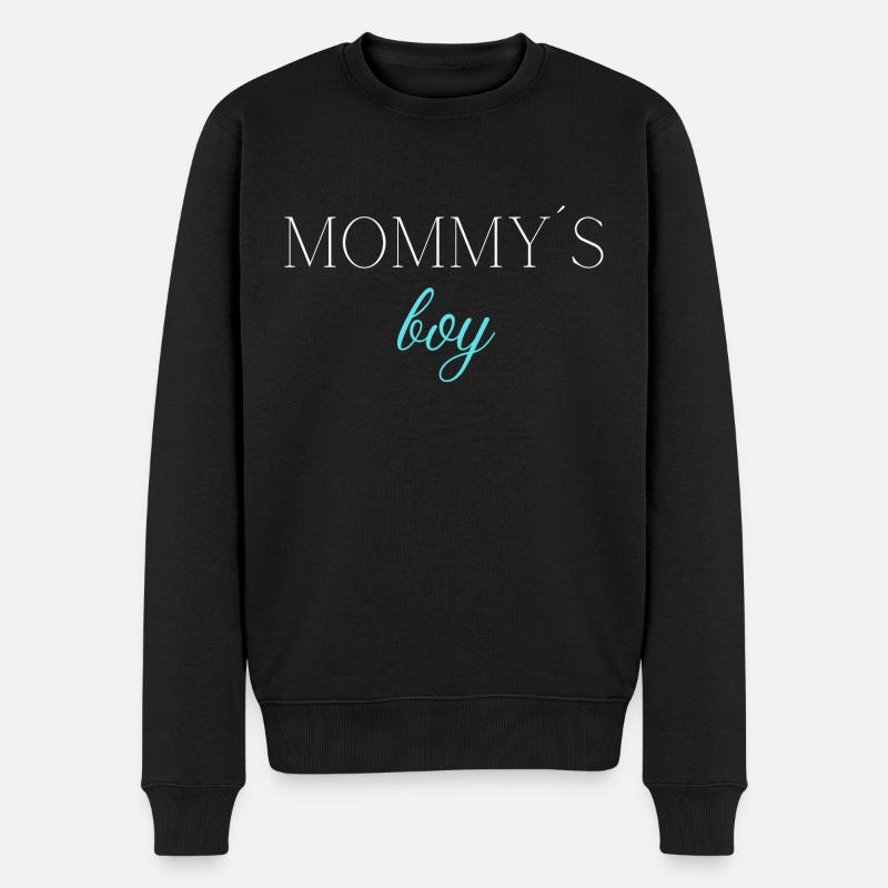 Maman’s boy | Fils Cadeau - Pull Premium bio Homme - noir