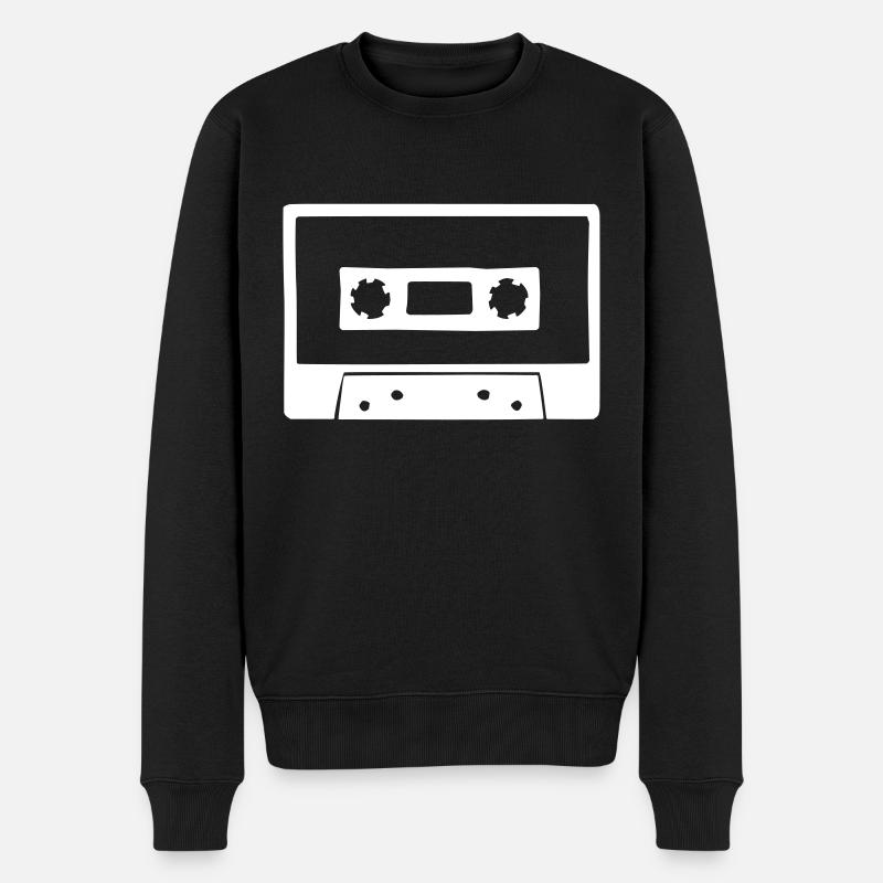 Cassette - Pull Premium bio Homme - noir