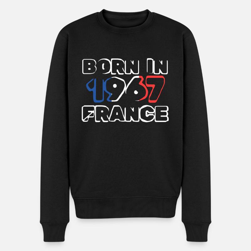in 1967 - Männer Premium Bio Pullover - Schwarz