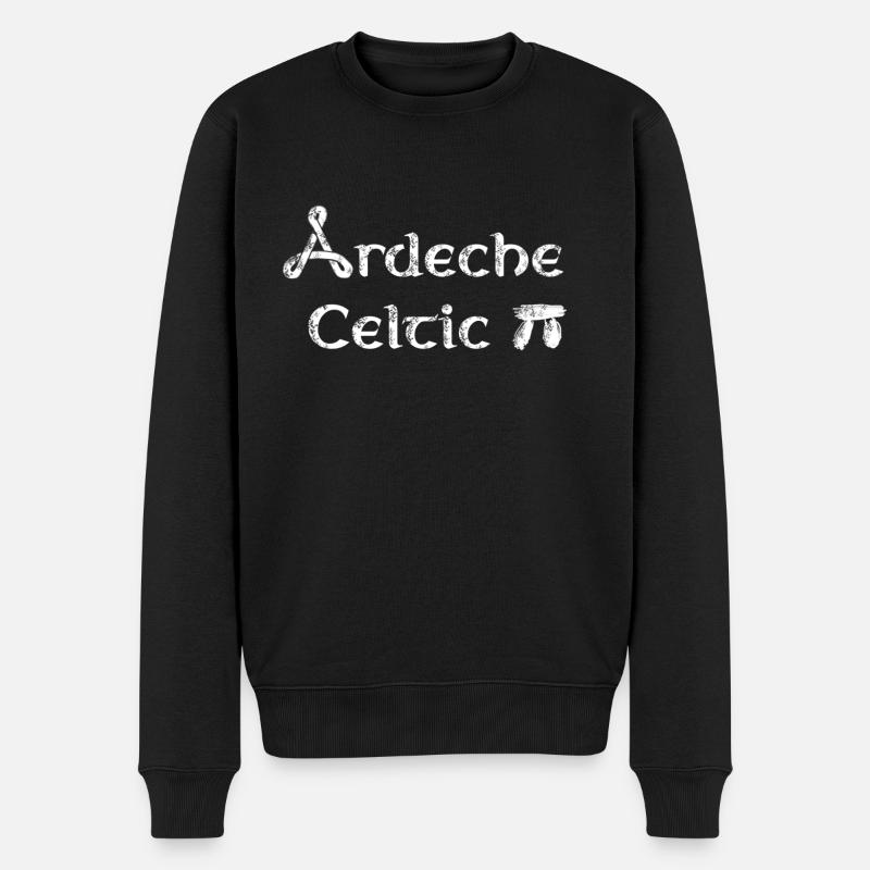 Ardeche celtic - Pull Premium bio Homme - noir