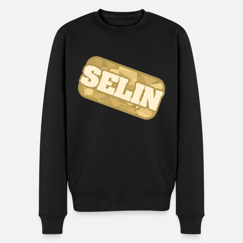 Cadeau pour Selin - Pull Premium bio Homme - noir